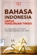 Bahasa Indonesia Untuk Perguruan Tinggi