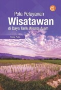 Pola Pelayanan Wisatawan Di daya Tarik Wisata Alam